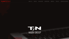 What Tynmedia.com website looked like in 2019 (4 years ago)