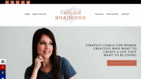 What Taylorbradford.com website looked like in 2019 (4 years ago)