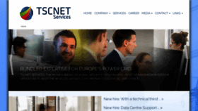 What Tscnet.eu website looked like in 2019 (4 years ago)