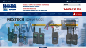 What Techbrands.co.nz website looked like in 2019 (4 years ago)