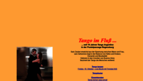 What Tangoimfluss.de website looked like in 2019 (4 years ago)