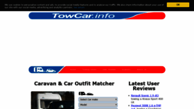 What Towcar.info website looked like in 2019 (4 years ago)