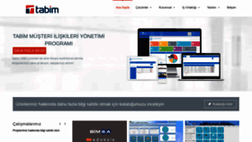 What Tabim.com.tr website looked like in 2019 (4 years ago)