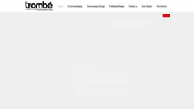 What Trombe.co.uk website looked like in 2019 (4 years ago)