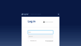 What Talent.toptal.com website looked like in 2019 (4 years ago)
