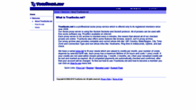 What Truesocks.net website looked like in 2019 (4 years ago)