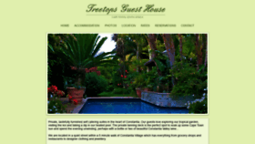 What Treetopscape.co.za website looked like in 2019 (4 years ago)