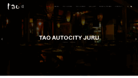 What Tao-cuisine.com website looked like in 2019 (4 years ago)