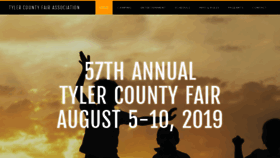 What Tylercountyfair.org website looked like in 2019 (4 years ago)