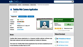 What Toshiba-web-camera-application.en.lo4d.com website looked like in 2019 (4 years ago)