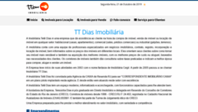 What Ttdias.com.br website looked like in 2019 (4 years ago)