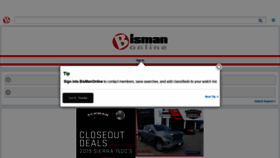 What Touch.bismanonline.com website looked like in 2019 (4 years ago)