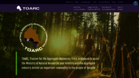 What Toarc.com website looked like in 2019 (4 years ago)