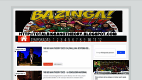 What Totalbigbangtheory.com website looked like in 2019 (4 years ago)