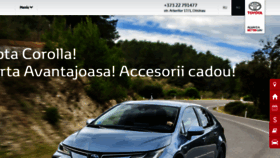 What Toyota.md website looked like in 2019 (4 years ago)