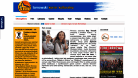 What Tarnowskikurierkulturalny.pl website looked like in 2019 (4 years ago)