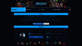 What Twitchlayouts.com website looked like in 2019 (4 years ago)