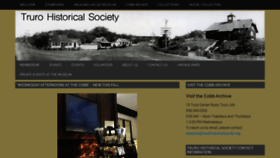 What Trurohistoricalsociety.org website looked like in 2019 (4 years ago)
