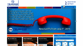 What Telecom2.net website looked like in 2019 (4 years ago)