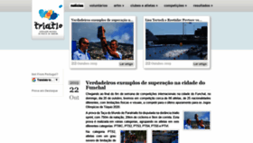 What Triatlomadeira.com website looked like in 2019 (4 years ago)