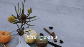 What Thepressartisancafe.com website looked like in 2019 (4 years ago)