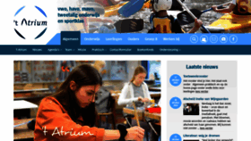 What T-atrium.nl website looked like in 2019 (4 years ago)