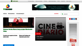 What Tvdiario.tv.br website looked like in 2019 (4 years ago)