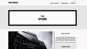 What Thedepartmentstore.co.nz website looked like in 2019 (4 years ago)