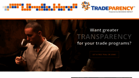 What Tradeparency.com website looked like in 2019 (4 years ago)