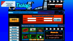 What Ticlap.com website looked like in 2019 (4 years ago)