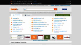 What Tuugo.at website looked like in 2019 (6 years ago)