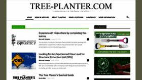 What Tree-planter.com website looked like in 2019 (4 years ago)