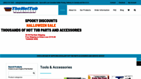 What Thehottubsuperstore.com website looked like in 2019 (4 years ago)