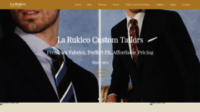 What Tailor.com website looked like in 2019 (4 years ago)