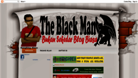 What Theblack-man.blogspot.com website looked like in 2019 (4 years ago)