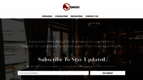 What Thesmashco.com website looked like in 2019 (4 years ago)