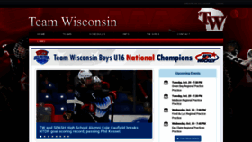 What Teamwisconsin.net website looked like in 2019 (6 years ago)