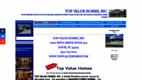 What Topvaluehomes.com website looked like in 2019 (4 years ago)