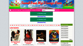 What Tamilfreemp3songs.co website looked like in 2019 (4 years ago)