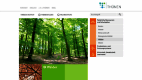What Thuenen.de website looked like in 2019 (4 years ago)