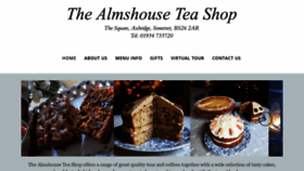 What Thealmshouseteashop.co.uk website looked like in 2019 (4 years ago)