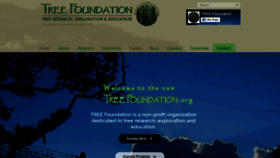 What Treefoundation.org website looked like in 2019 (4 years ago)