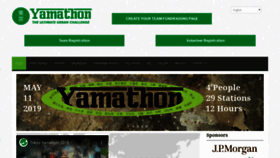 What Tokyo-yamathon.com website looked like in 2019 (4 years ago)