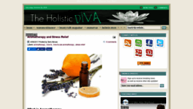 What Theholisticdiva.net website looked like in 2019 (4 years ago)