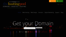 What Thehostingpool.com website looked like in 2019 (4 years ago)