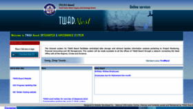 What Twadonline.tn.nic.in website looked like in 2019 (4 years ago)