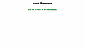 What Trillonario.com website looked like in 2019 (4 years ago)