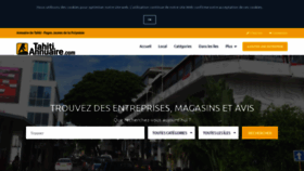 What Tahitiannuaire.com website looked like in 2019 (4 years ago)