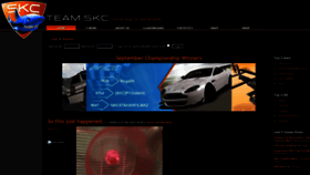 What Teamskc.co.uk website looked like in 2019 (4 years ago)