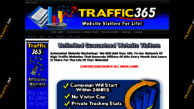 What Traffic365.net website looked like in 2019 (4 years ago)